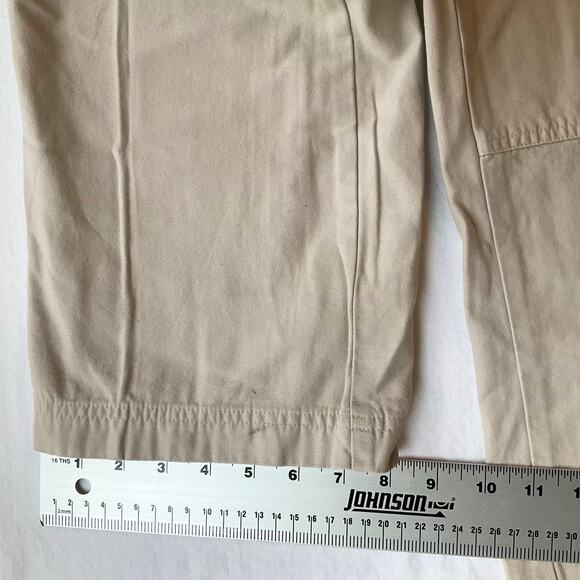 Bugle Boy Boy’s Khaki Pants size 10, Natural Tan, Ripped Hem - Picture 6 of 12